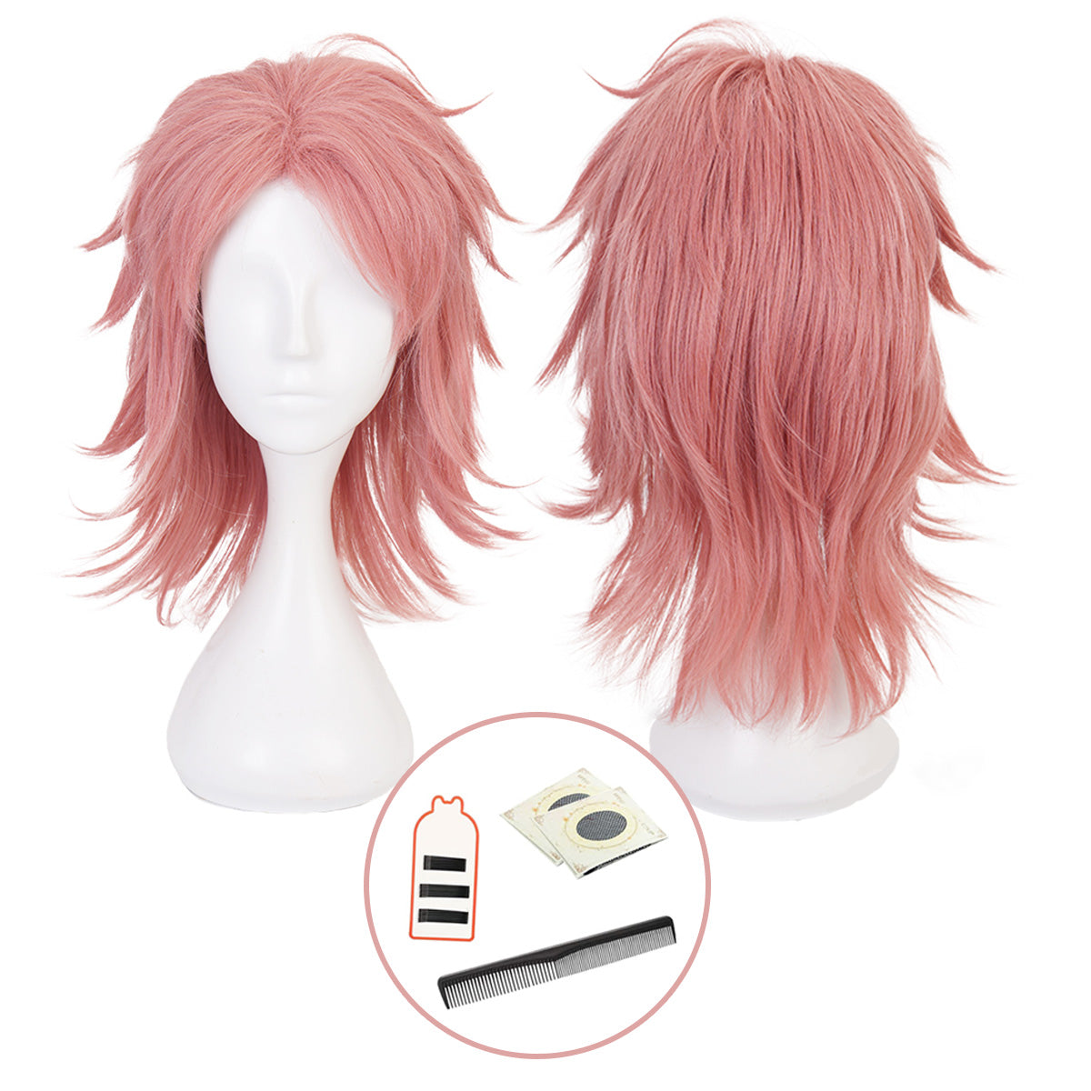 YOO  Anime Sabito Cosplay Costume Wig Haori Top Pants Leg Covers Halloween Christmas Animation Convention thumbnail 12