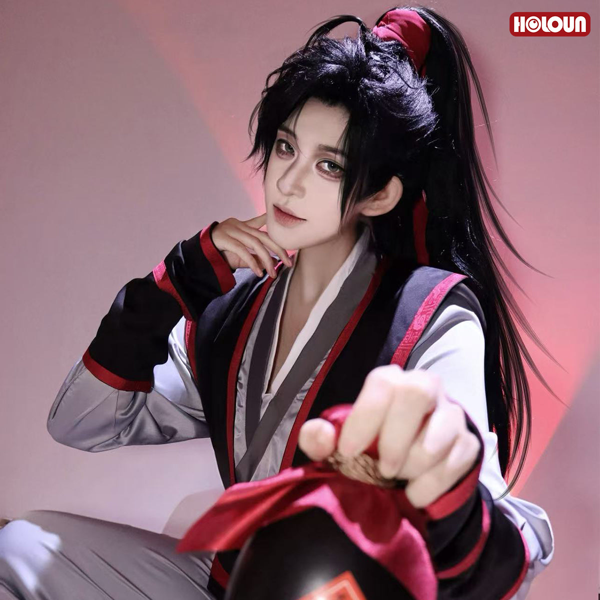 YOO Mo Dao Zu Shi Anime Wei Wuxian Cosplay Costume Grandmaster of Demonic Cultivation Halloween Christmas Convention thumbnail 4