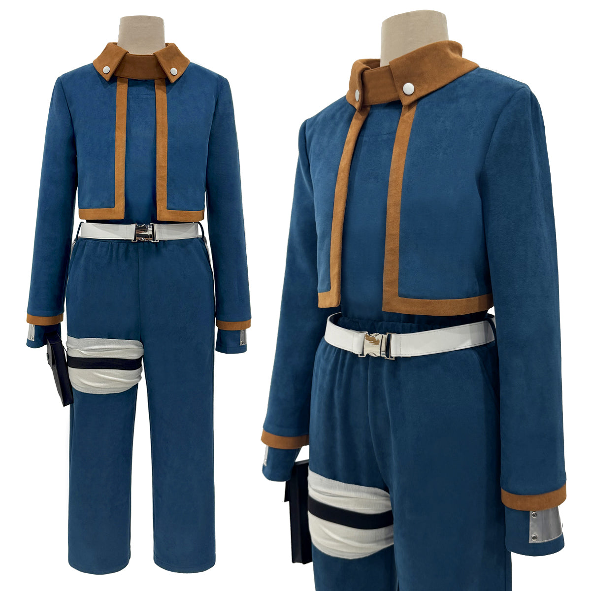 YOO Anime Uchiha Obito Cosplay Costume Top Shirt Pants Waist Bags Animation Convention Halloween Christmas Adult Version thumbnail 2