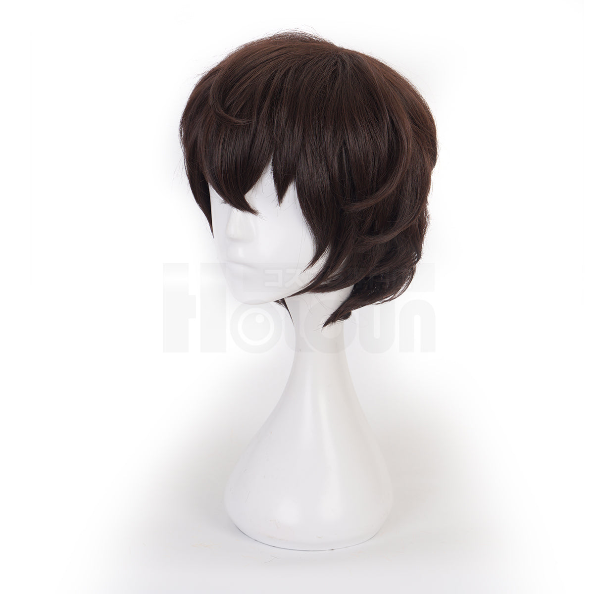 YOO Bungo Anime Dazai Osamu Cosplay Costume Wig Black Lining Coat Elastic Pants Shirt Tie Daily Wearing Halloween Christmas thumbnail 15