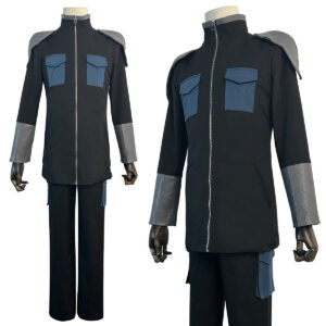 YOO Kaiju No. 8 Anime Kafka Hibino Soshiro Hoshina Cosplay Costume Wig Monster Sweeper Company Uniform Coat T-shirt Pants Cos Convention