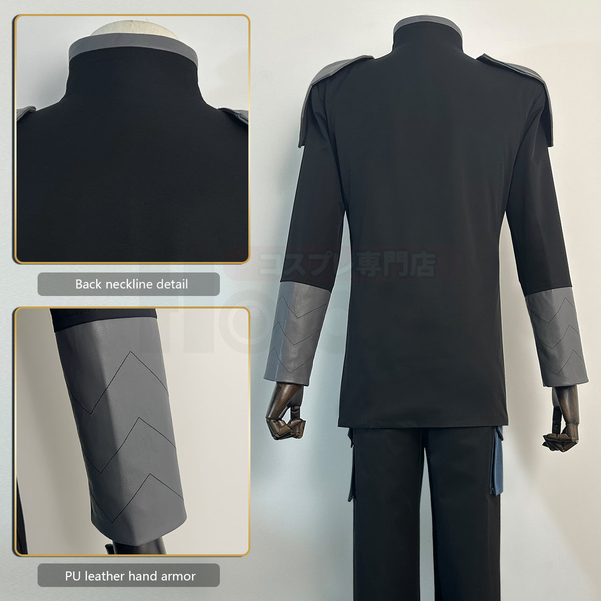 YOO Kaiju No. 8 Anime Kafka Hibino Soshiro Hoshina Cosplay Costume Wig Monster Sweeper Company Uniform Coat T-shirt Pants Cos Convention thumbnail 10