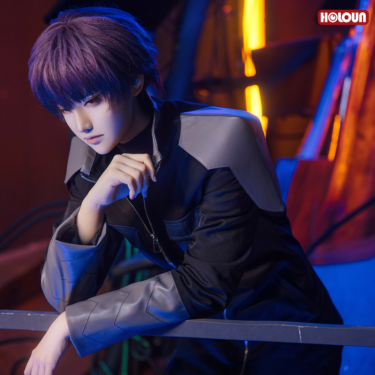 YOO Kaiju No. 8 Anime Kafka Hibino Soshiro Hoshina Cosplay Costume Wig Monster Sweeper Company Uniform Coat T-shirt Pants Cos Convention thumbnail 7