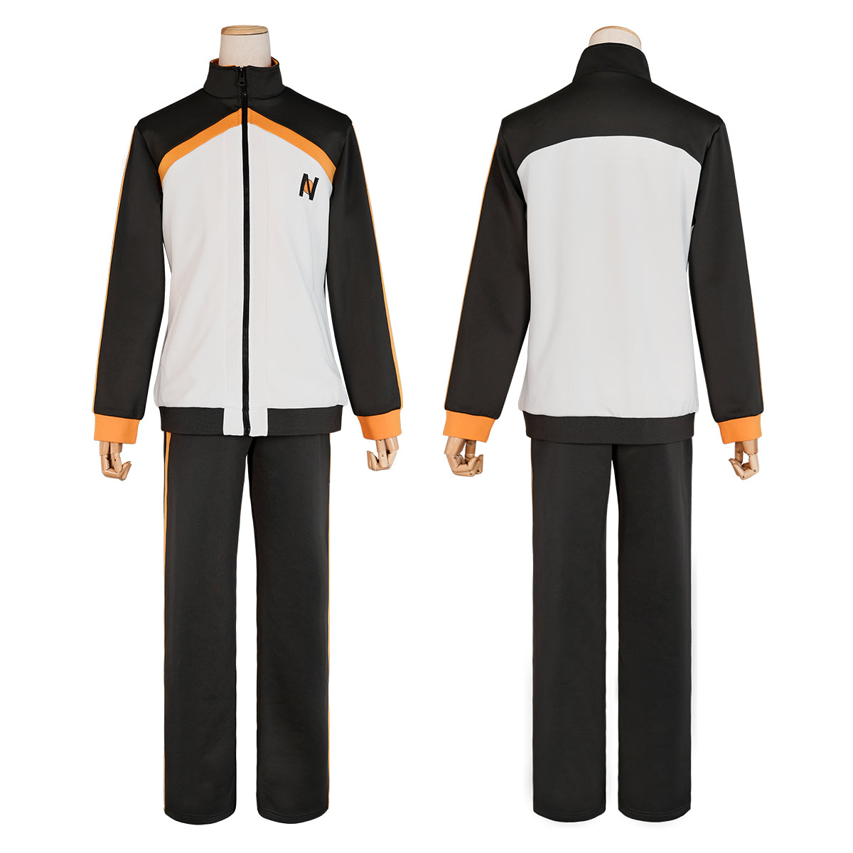 YOO Re:Life In A Different World From Zero Anime Natsuki Subaru Cosplay Costume Embroidery Full Zip Tracksuit Elastic Pants thumbnail 2