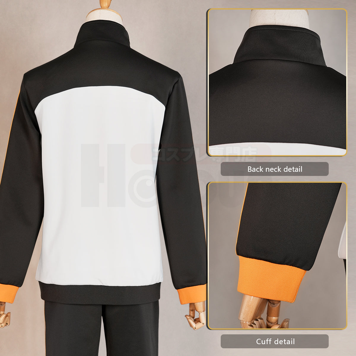 YOO Re:Life In A Different World From Zero Anime Natsuki Subaru Cosplay Costume Embroidery Full Zip Tracksuit Elastic Pants thumbnail 7