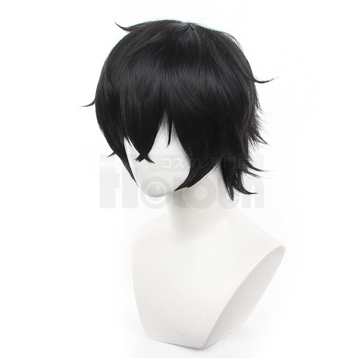 YOO P5 Game Ren Amamiya Cosplay Costume Wig Mask Joker Faux Leather Coat Pants Vest Gloves Daily Wear Cos Convention Outfit Rose Net thumbnail 15