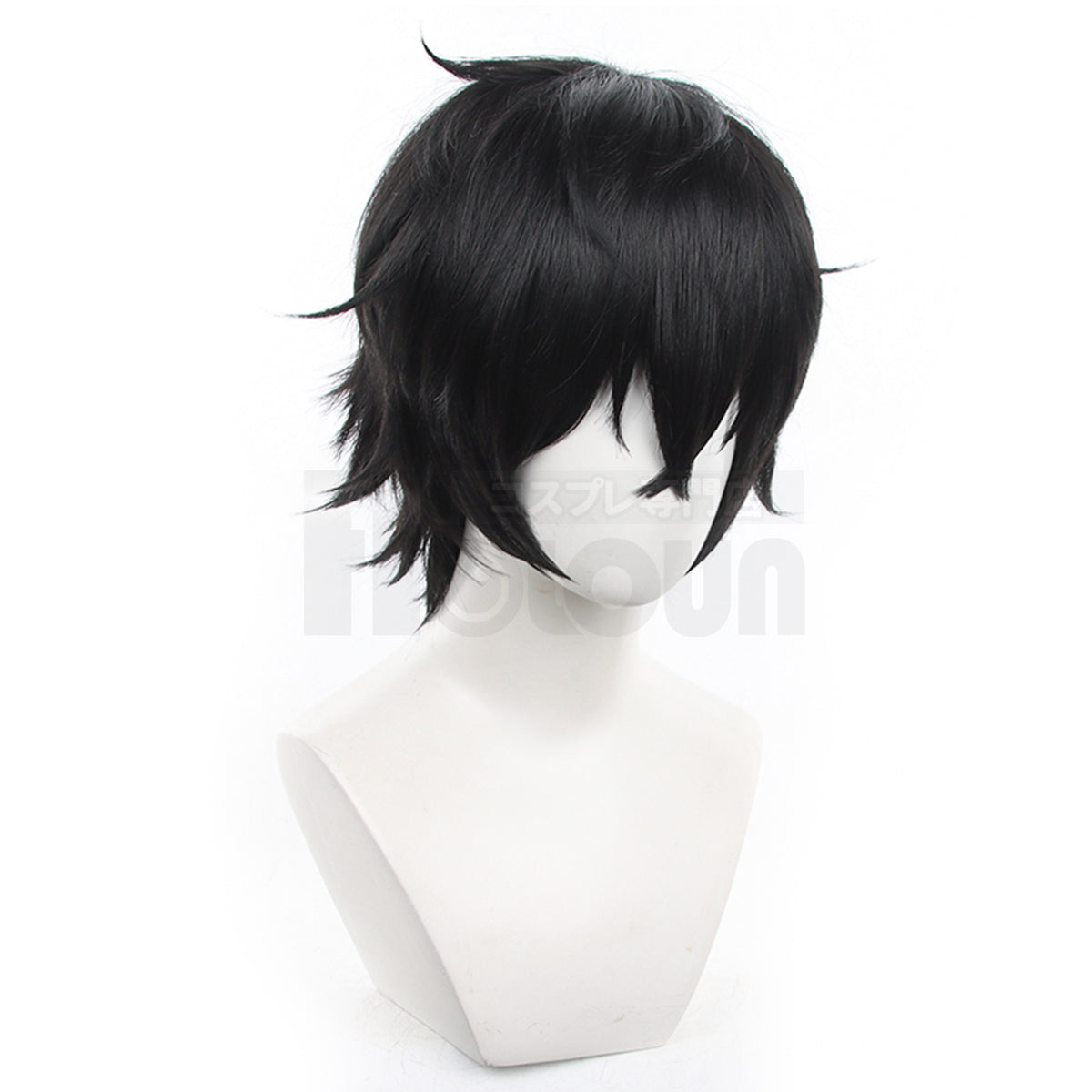 YOO P5 Game Ren Amamiya Cosplay Costume Wig Mask Joker Faux Leather Coat Pants Vest Gloves Daily Wear Cos Convention Outfit Rose Net thumbnail 16