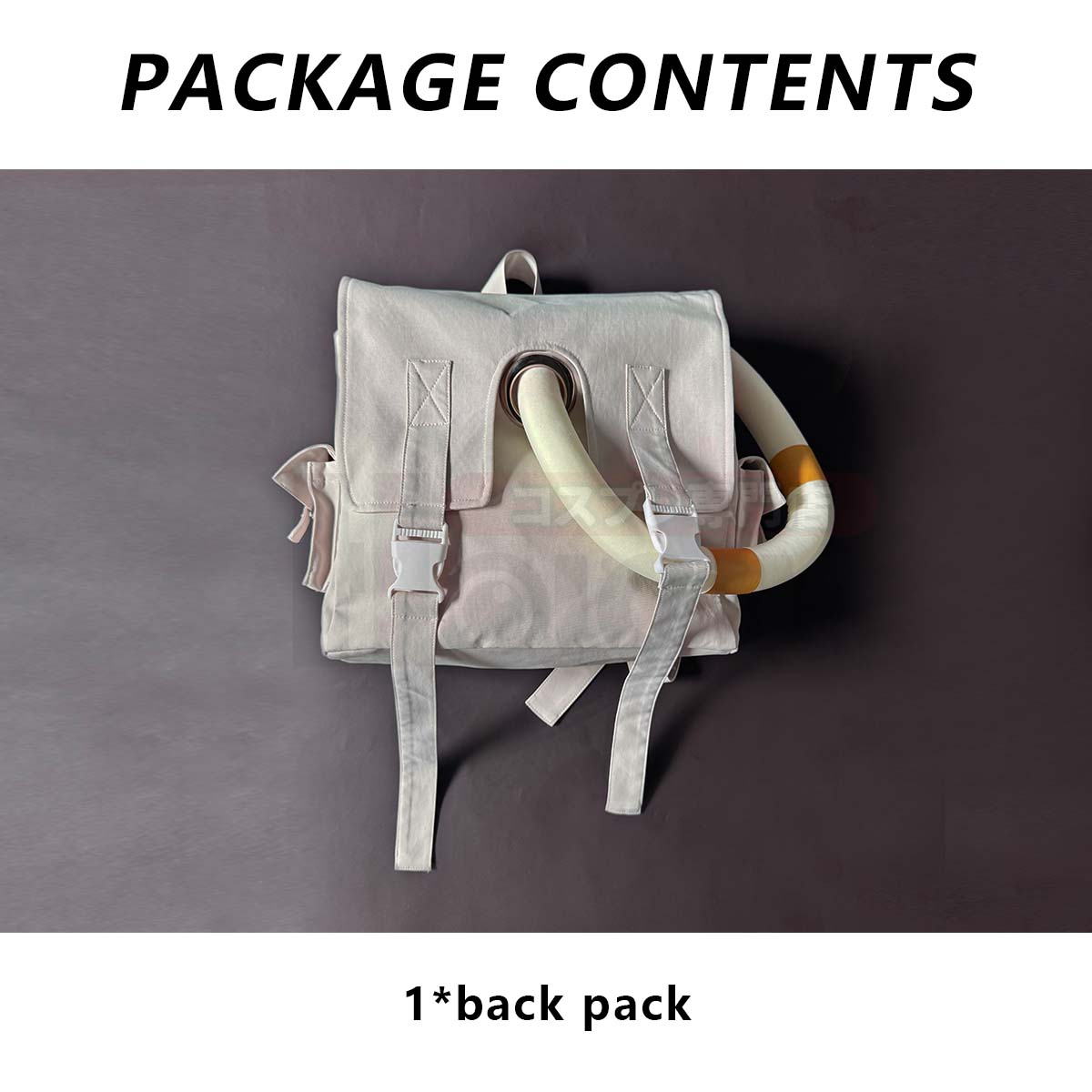 YOO Gachiakuta Anime Riyo Cosplay Costume Convention Halloween Christmas Embroidery Top Vest Short Backpack Waist Bag thumbnail 15