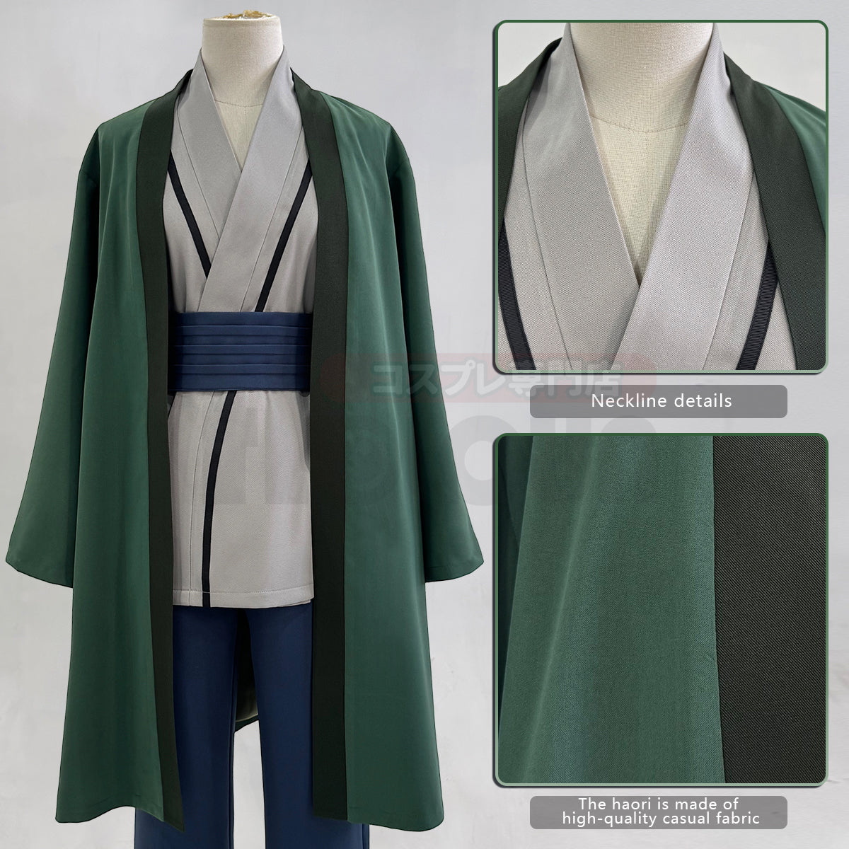 YOO Anime Tsunade Cosplay Costume Wig Embroidery Haori Top Pants Belt Halloween Christmas Gift Cos Convention thumbnail 6